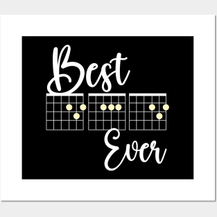 Best Dad Ever- Guitar Dad Posters and Art